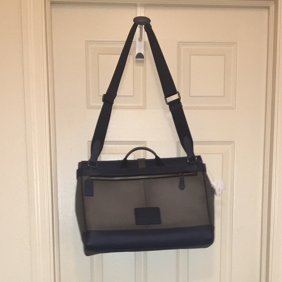 Coach Colorblock Messenger Briefcase - Picture 2 of 8